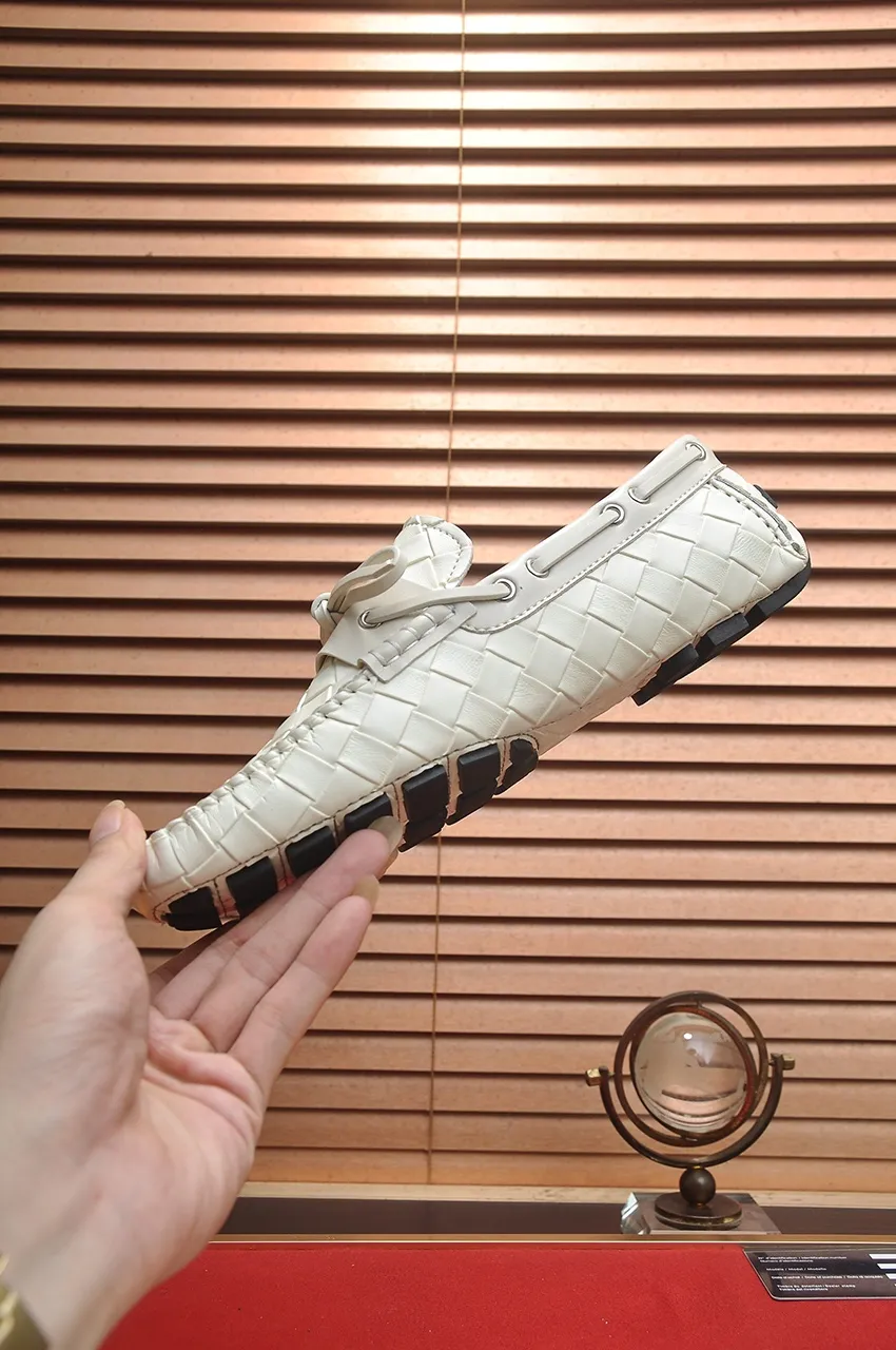 Men's Men's Shoes💰420💶【GUCCI】 (High-end Niuli) New 🍀Gucci*——Gucci Doudou Shoes! Made of imported original cowhide, the inner top layer is comfortable cowhide lining! Original wear-resistant rubber outsole! High quality products! Code number 38-44!